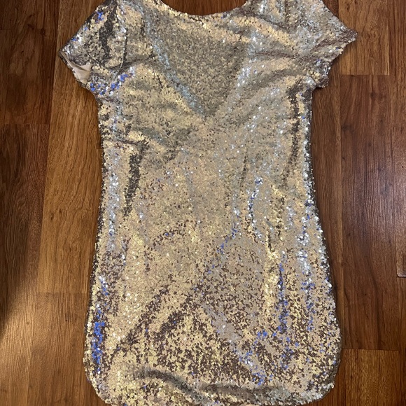 SOLD - Pink Lily Sequin NYE Dress - Picture 3 of 4